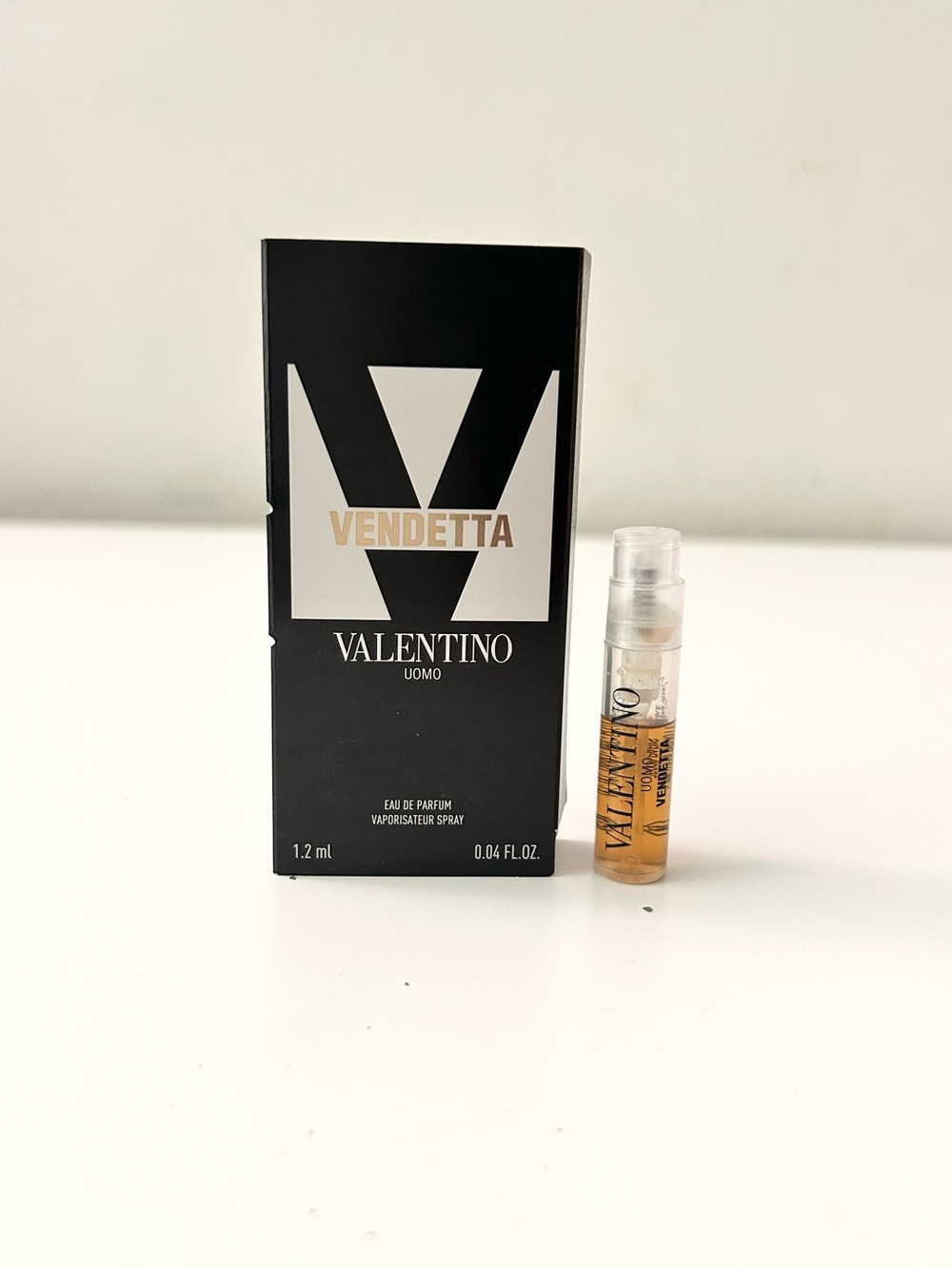 🌸VALENTINO Vendetta Uomo EDP Vial Spray Sample 1.2 mL